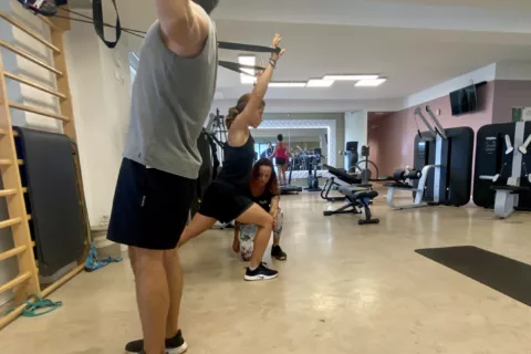 Trx e spalle